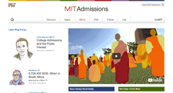 Desktop Screenshot of mitadmissions.org